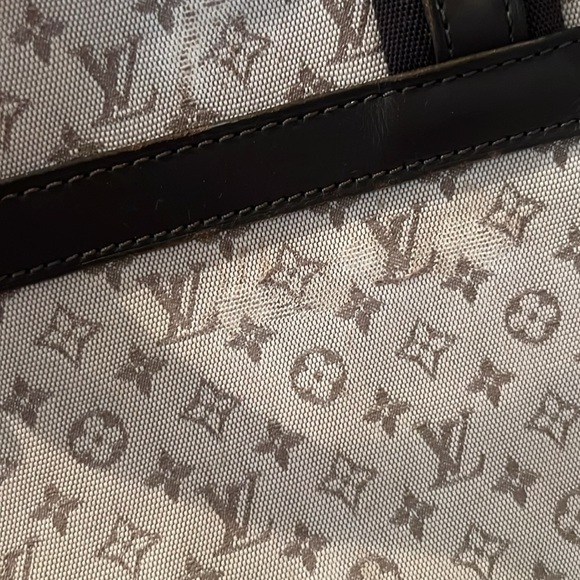 Louis Vuitton Light Tan Brown LV Josephine MG Canvas Handbag - Picture 14 of 17